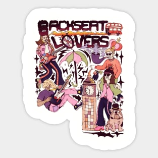 Baackseat love Sticker